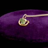 Victorian Horseshoe & Mistletoe Charm