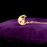 Victorian Horseshoe & Mistletoe Charm