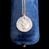 Roman Antoninus Pius Aequitas Coin Necklace