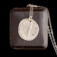 Roman Severus Alexander Aequitas Coin Necklace