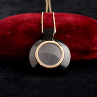 Victorian Carved Onyx Peace Dove Locket