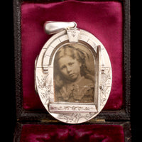 Victorian Secret Garden Double Locket