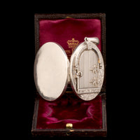 Victorian Secret Garden Double Locket