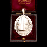Victorian Secret Garden Double Locket