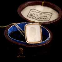Late Georgian Instruments & Snakes Apollo Seal Necklace