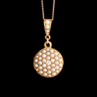 Late Victorian Diamond & Pearl Locket