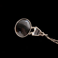 Victorian Banded Agate Fly Necklace