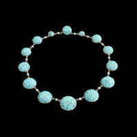 Victorian Turquoise Pavé Collar