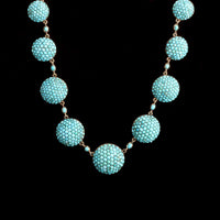 Victorian Turquoise Pavé Collar