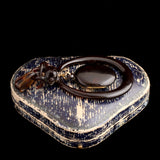 Victorian Large Scale Tortoiseshell Snake Locket
