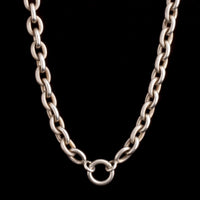 19th Century French Silver Collar