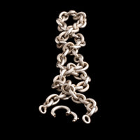 19th Century French Silver Collar