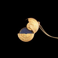 Victorian Measuring Tape Sliding Locket