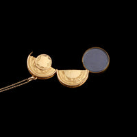 Victorian Measuring Tape Sliding Locket