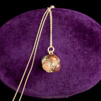 Victorian Agate Specimen Pendant