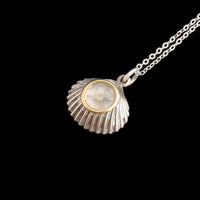Late Victorian Shell Compass Necklace