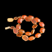 Victorian Carnelian Pinchbeck Collar