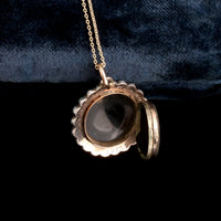 Victorian Princess Mary Turquoise Memorial Locket