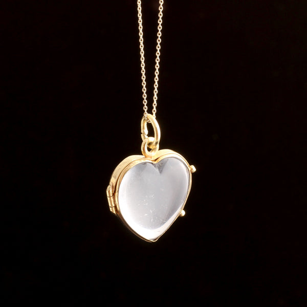 Victorian Heart-Shaped Ball Locket