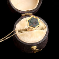 Georgian Bloodstone "GP" Sans Change Seal Necklace