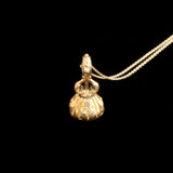 Georgian Carrier Pigeon Carnelian Seal Necklace