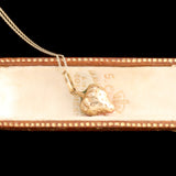 Retro Italian Enamel Strawberry Necklace