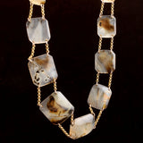 Georgian Dendritic Agate Necklace