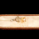 Edwardian Diamond Trefoil & Citrine Necklace