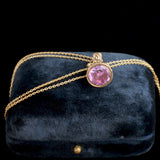 Georgian Amethyst "Maria" Wax Seal Necklace