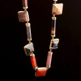 Scottish Victorian Agate & Jasper Necklace