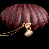 1920s Lucky Bean & Rabbit Pendant
