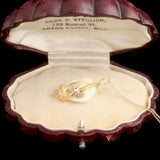 Victorian Baroque Pearl & Snake Necklace