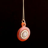 Georgian Carnelian & Pearl Locket