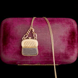 Georgian Purse Locket Necklace