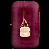 Georgian Purse Locket Necklace
