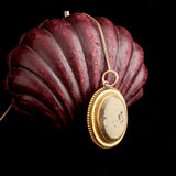 Late Victorian Fool's Gold Locket
