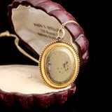 Late Victorian Fool's Gold Locket