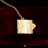 Victorian Anchor Book Locket