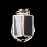 Aesthetic Movement Trompe l'Oeil Silver Necklace