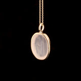 Ancient Roman Jupiter Intaglio Chalcedony Necklace