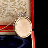 Victorian Diamond Bow Locket