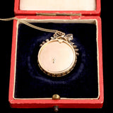 Victorian Diamond Bow Locket