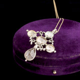 Early 19th Century Rose Cut Diamond & Crystal Croix de Saint Lo