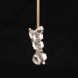 Early 19th Century Rose Cut Diamond & Crystal Croix de Saint Lo