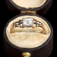 Late 18th Century Table Cut Diamond Ring