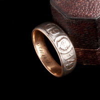 WWI Gold for Iron "Anny" Ring