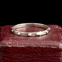 Late 19th Century Silver Decade Ring