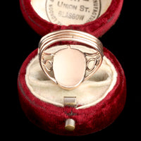 Georgian Diamond Acorn Hair Locket Ring