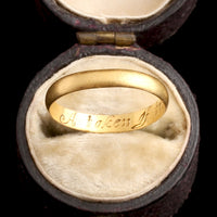 Early 18th Century "A token of true love" Posy Ring