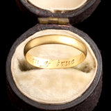 Early 18th Century "A token of true love" Posy Ring